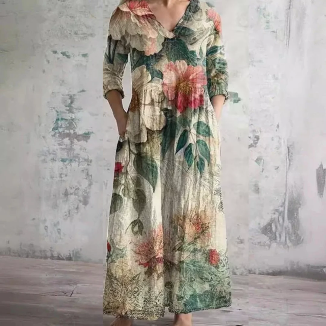 Tara | Blommig Sommardress - Bild 2