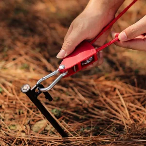 Justerbart Campingrep med Spärrfunktion & Reflex