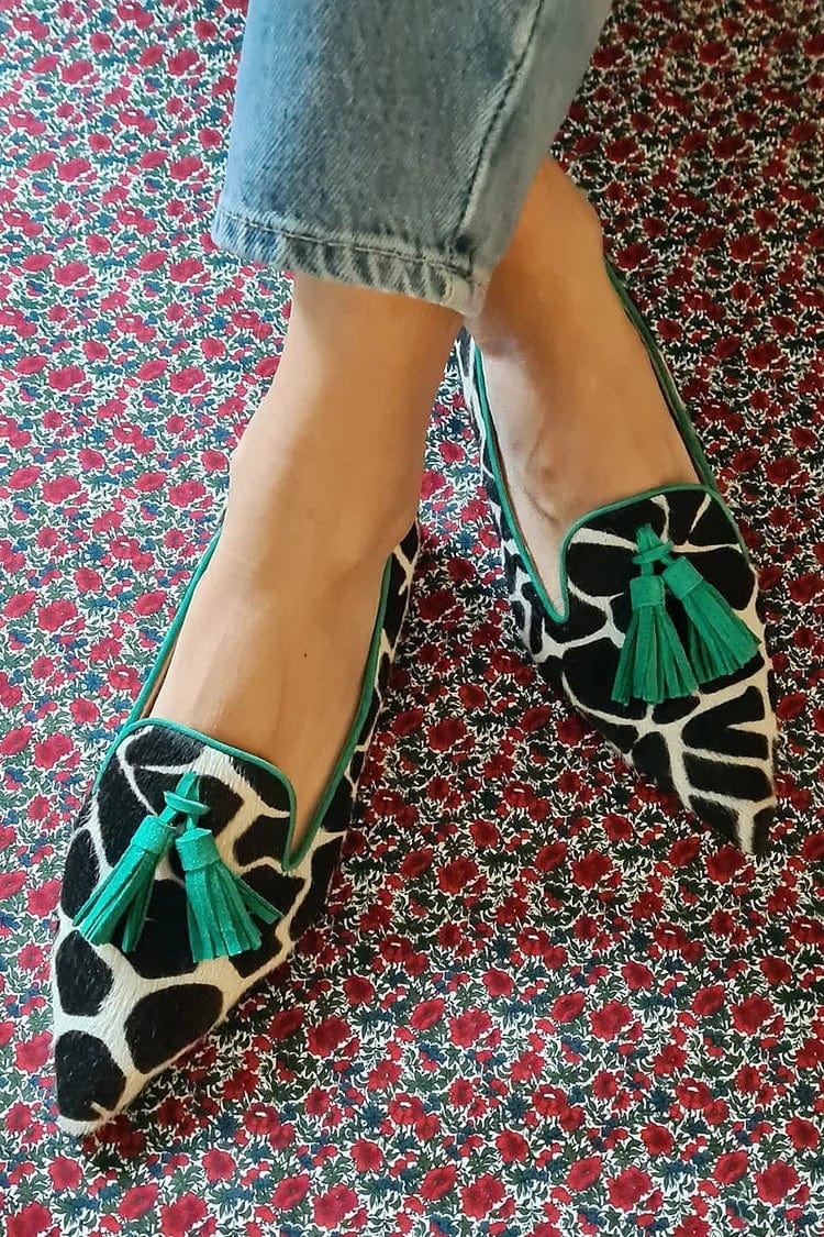 Beatrice | Elegant Spetsiga Loafers - Bild 4