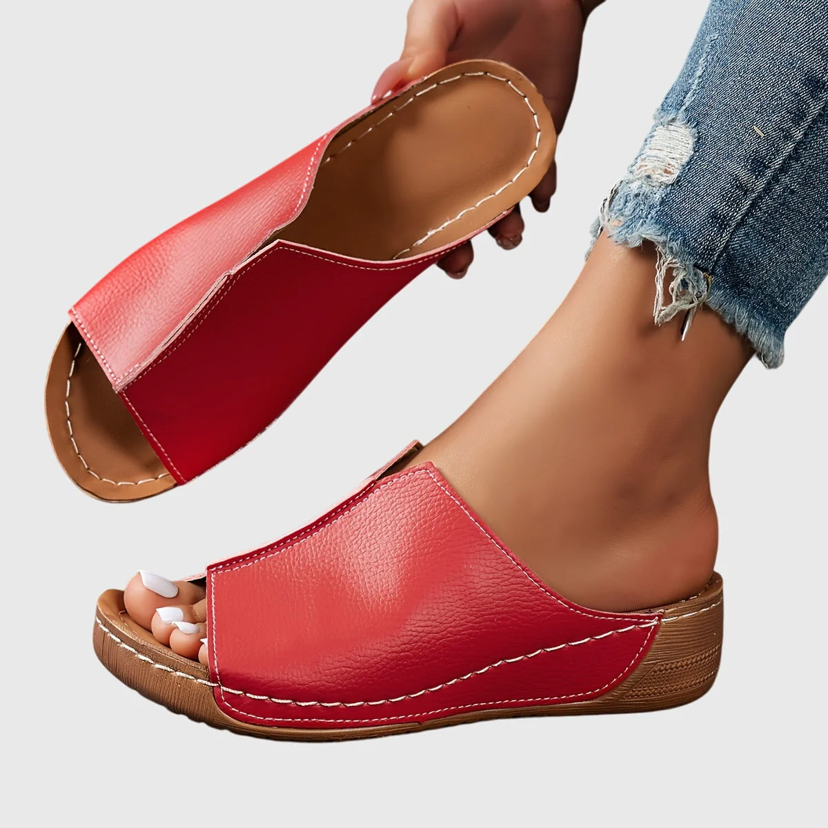 Alicia | Stiliga Ortopediska Sandaler - Bild 9