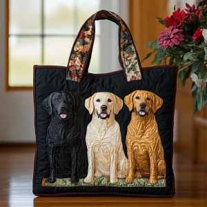 Emelie | Hantverksväska - Tre Labradors