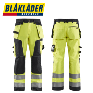 Blåkläder- Varselbyxa Hantverk Gul/Svart