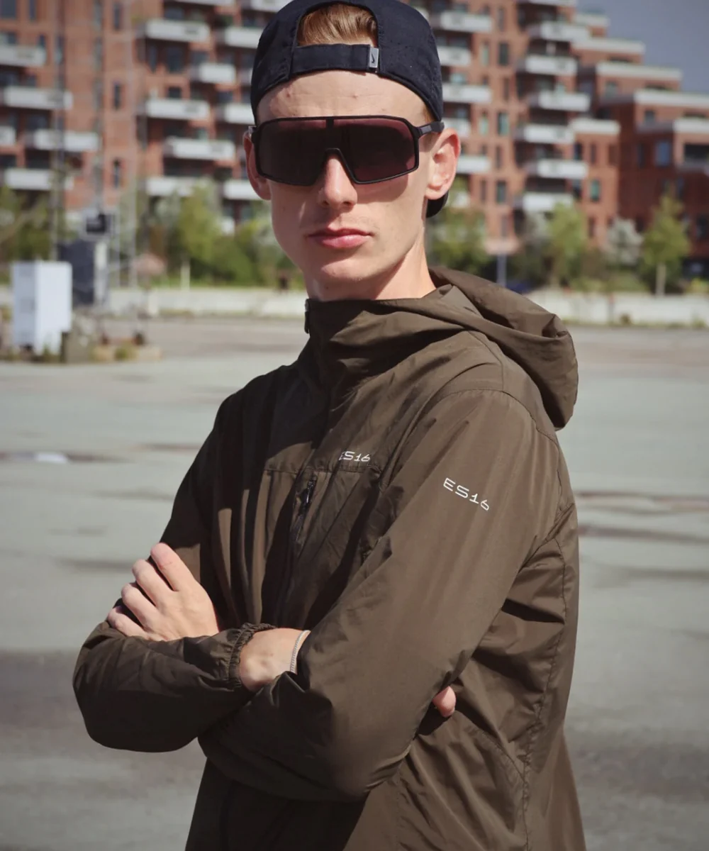 ES16 Löparjacka - Supreme Deep green. unisex - Bild 4