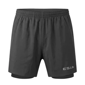 ES16 Performance-shorts med innerbyxa. Black