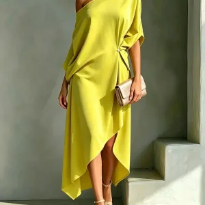 Camila | Elegant Asymmetrisk Klänning