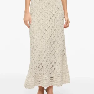 VIEVIE HW ANKLE A-LINE KNIT