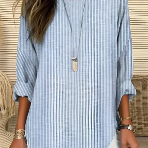 Rhea | Trendig Randig Blus