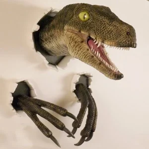 3D Väggdekoration med Dinosauriemotiv